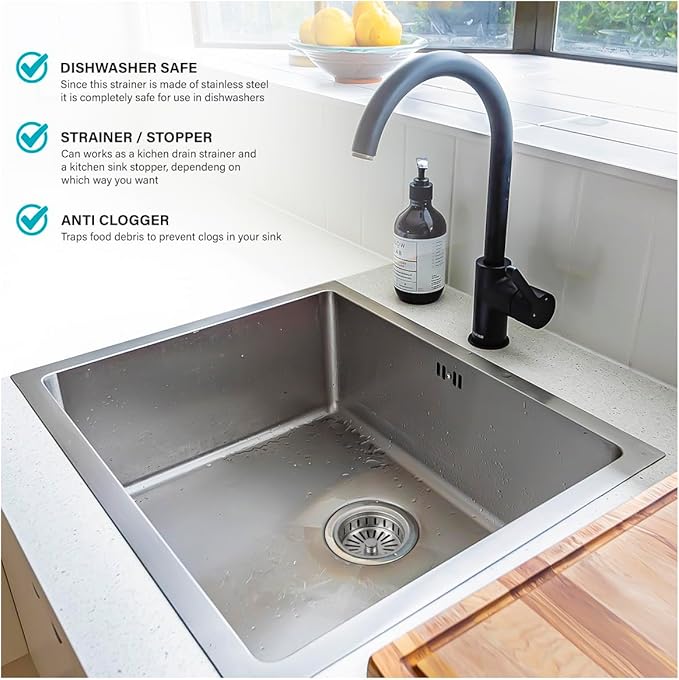 Highcraft 97353 Kitchen Sink Basket Strainer Replacement