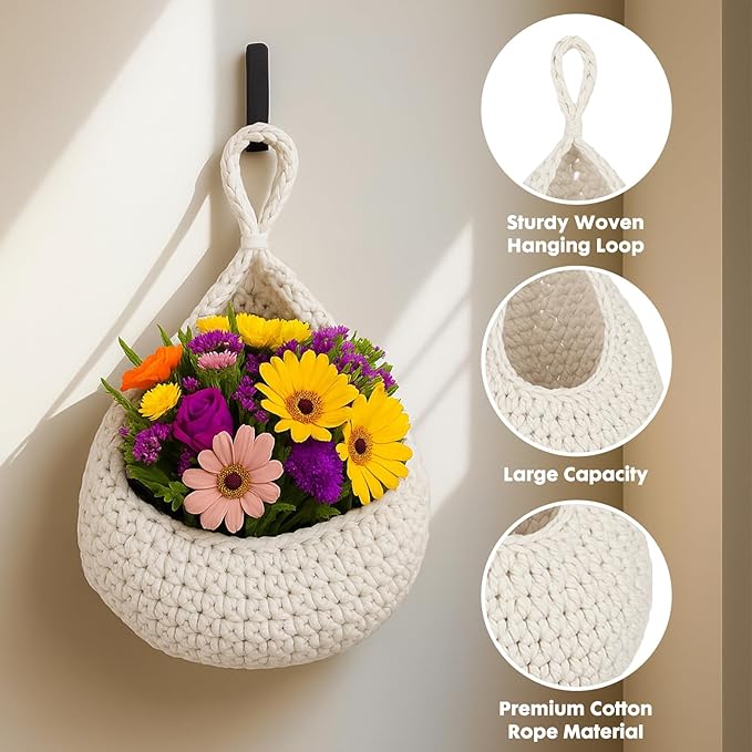 ShellKingdom Wall Hanging Baskets