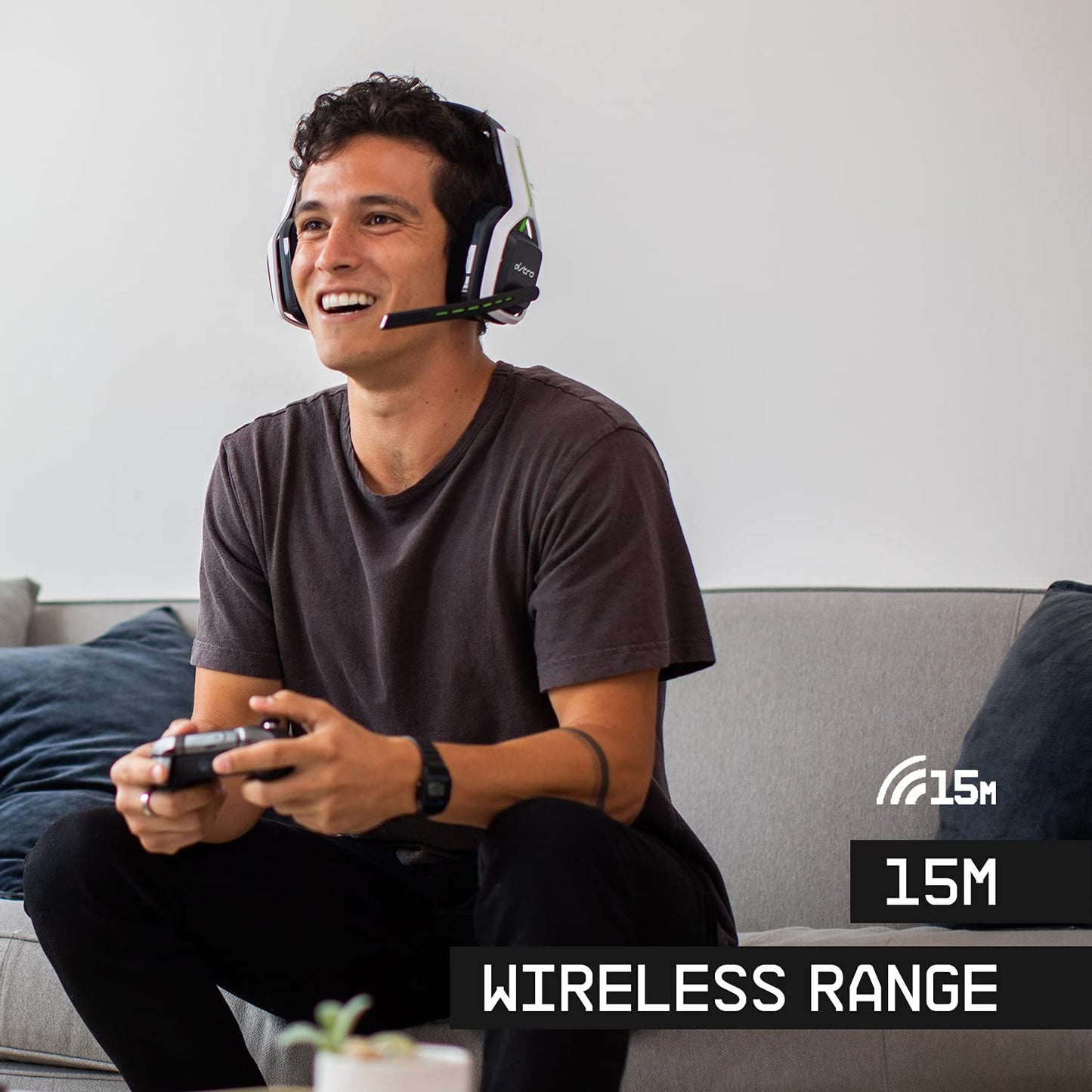 ASTRO Gaming A20 Wireless Headset Gen 2 for Xbox Series X | S, Xbox One, PC & Mac - White/Green
