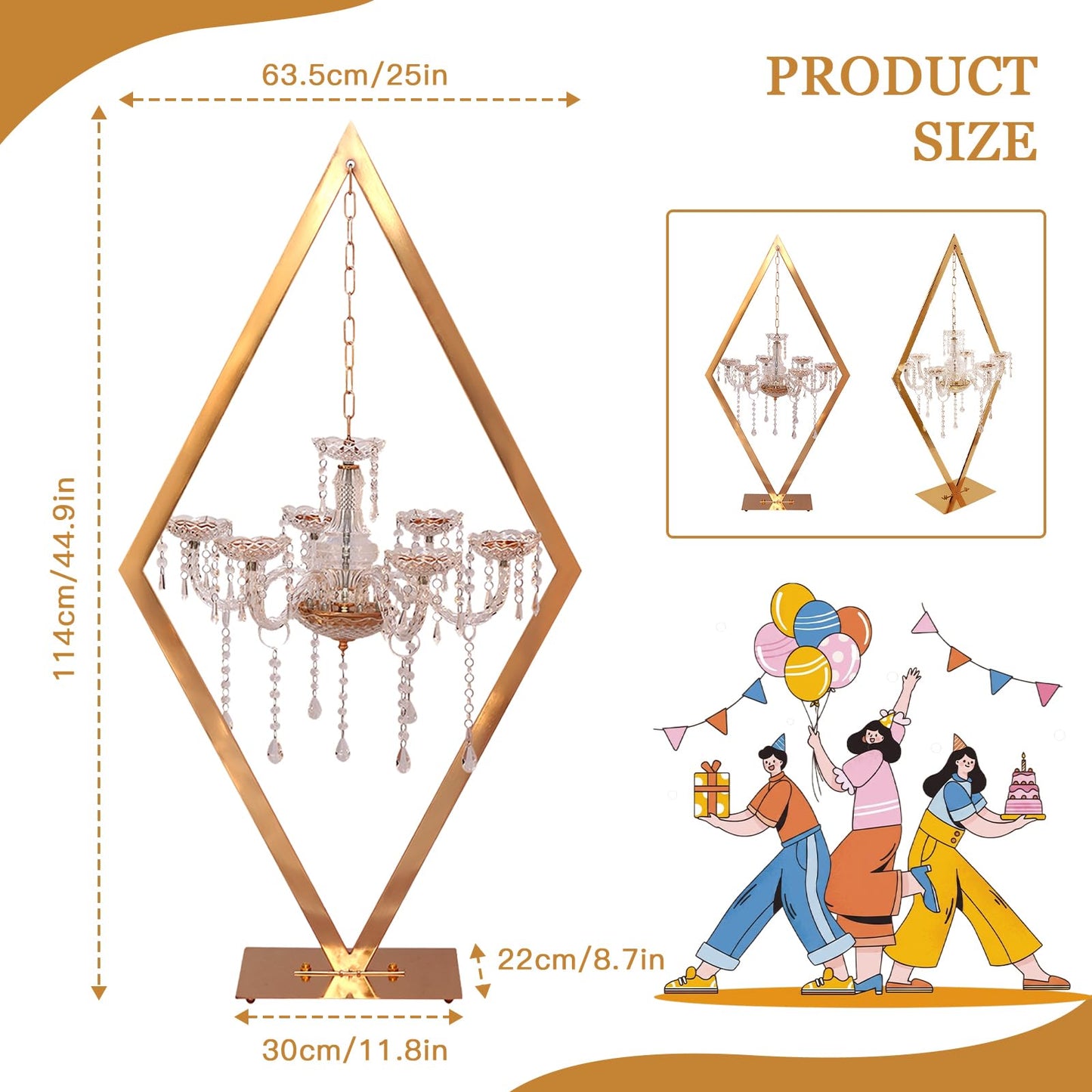 Stunning 2PCS Diamond Candle Holders | Modern Metal Wedding Centerpiece with European Style for Romantic Dining Table Decor, Party & Home