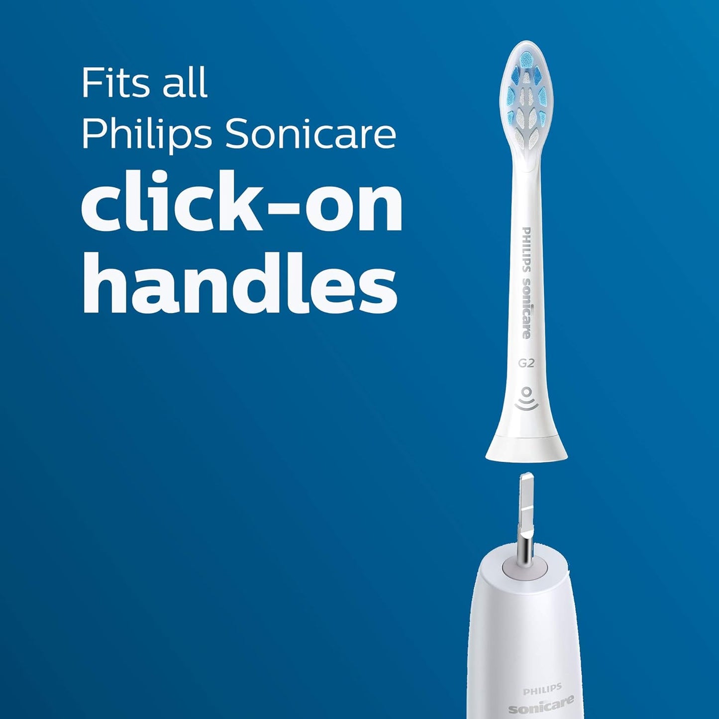 Philips Sonicare ProtectiveClean 5100 Electric Rechargeable Toothbrush with Genuine Philips Sonicare Optimal Gum Health Replacement Toothbrush Heads,White 3-pk