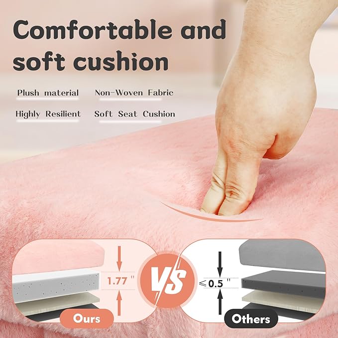 Storage Ottoman, Folding Ottoman Foot Rest Stool