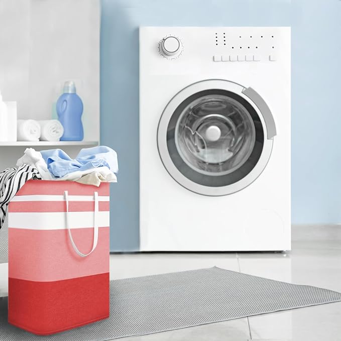 2-Pack Foldable Laundry Basket, Large Laundry Baskets