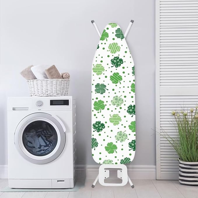 Lucky Leaf Iron Board Cover and Pad Standard Size Ventilate Extra Wide Ironing