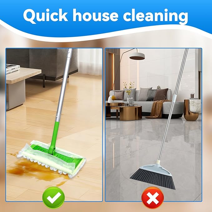 Dry Sweeping Cloths Pads Compatible