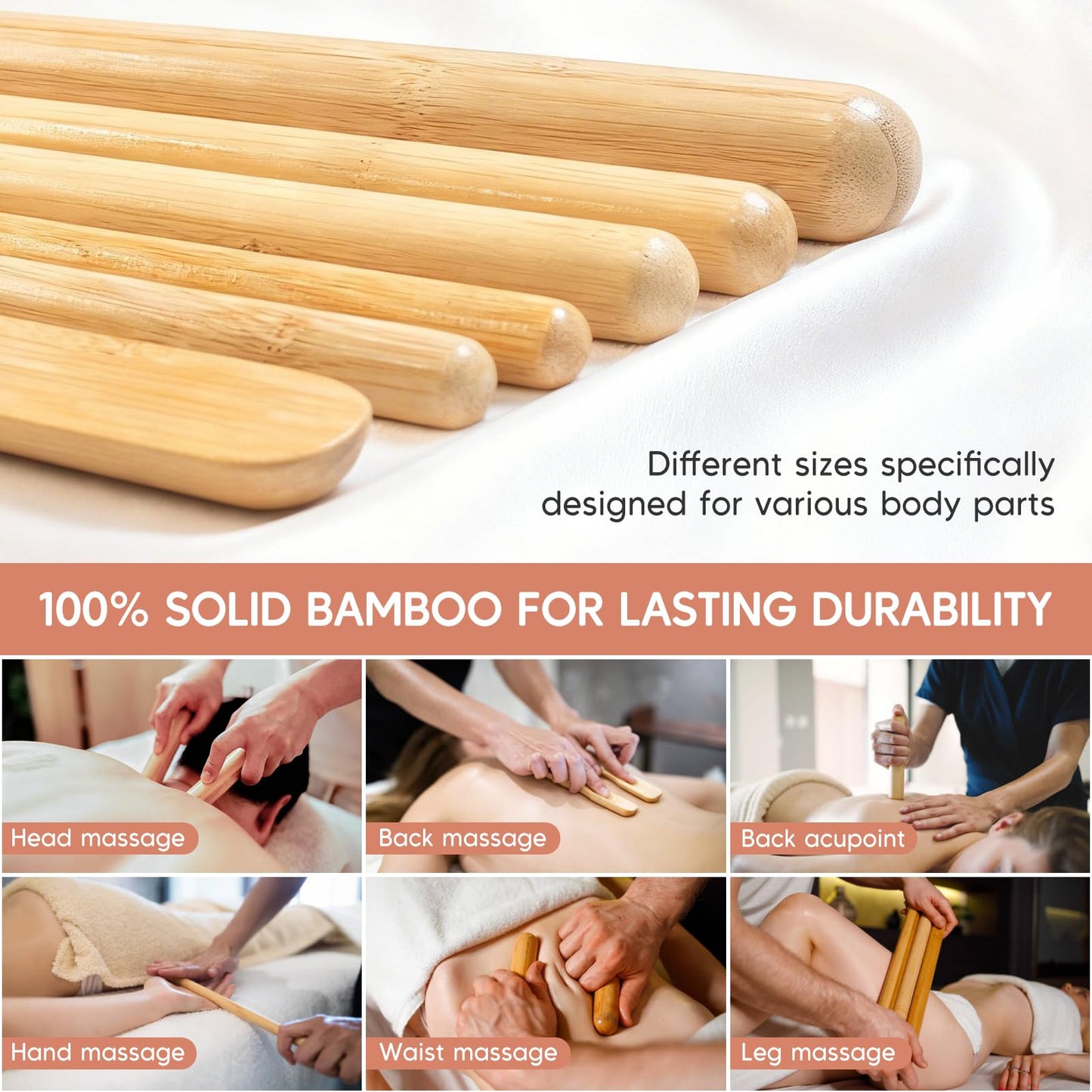 Goodtar Hot Bamboo Massage Warmer Bag w/ 12 PCS Warm Bamboo Sticks, Portable Professional Electric Heater for Stone, Digital Temperature Controller, Portable Heating Travel Bag (Black)