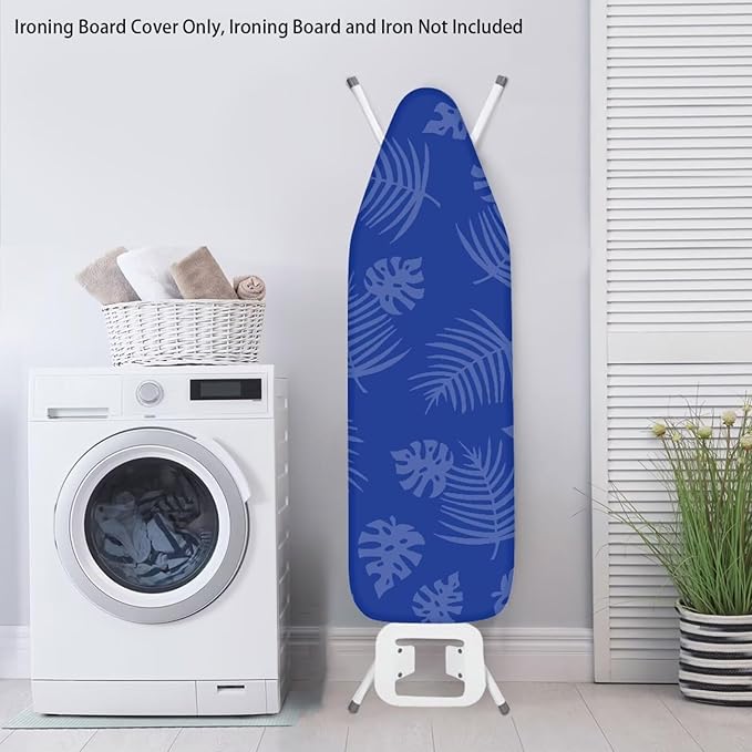 Home Ironing Board Cover Tropical Leaves Iron Pad Covers Cushion