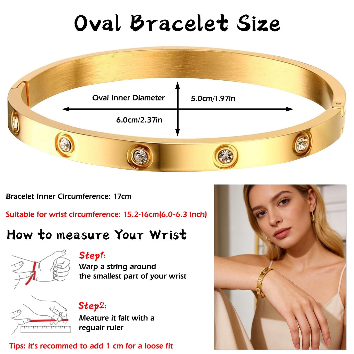 Chunky Gold Bangle Nail Love Bracelet Set for Women, Irregular Chunky Gold Bracelet Teardrop Wave Adjustable Twist Bangle Bracelets Gold Bracelet Non Tarnish Waterproof Jewelry for Women Gifts
