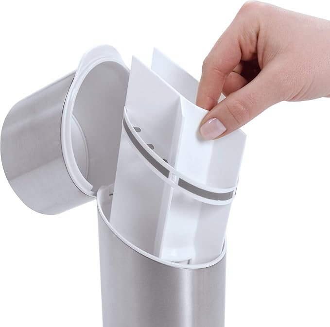 OXO Good Grips Stainless Steel Toothbrush Organizer, Bathroom Organizer and