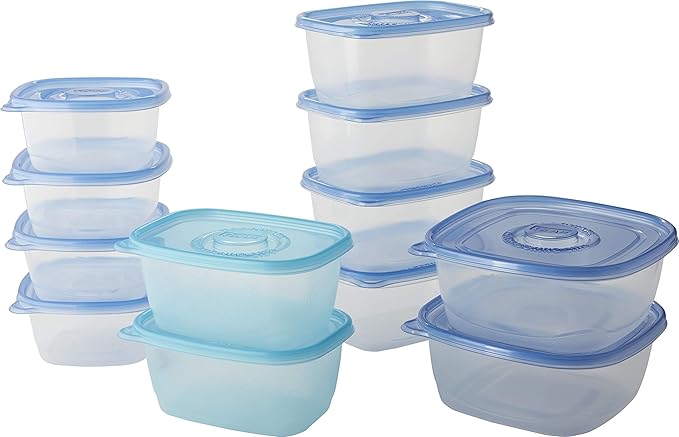 GladWare Food Storage Containers, Family Variety Pack, 24 Piece Set |