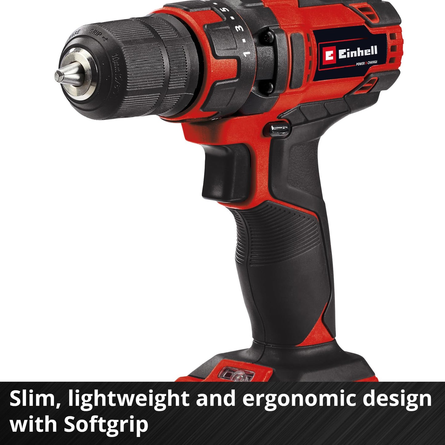 Einhell 4513927 TC-CD 18/35 Li-Solo Power X-Change Lithium-Ion Cordless Speed Electronic Unit without Battery or Charger, 18.5 cm*19.5 cm*6.3 cm