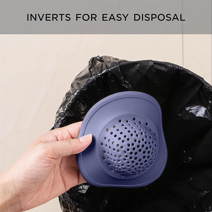 COOK WITH COLOR Kitchen Sink Strainer, Flexible Sink Strainer, Sink Drain