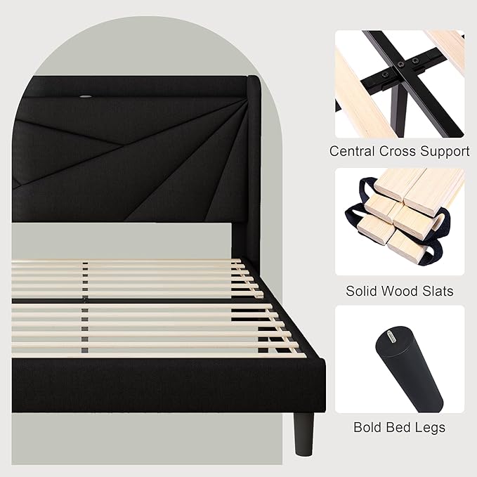 Feonase Full Size Bed Frame