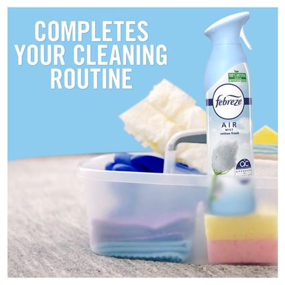Febreze Air Freshener, Room & Bathroom Spray, Spring Awakening, 185ml x 8 Packs – Odour Fighter