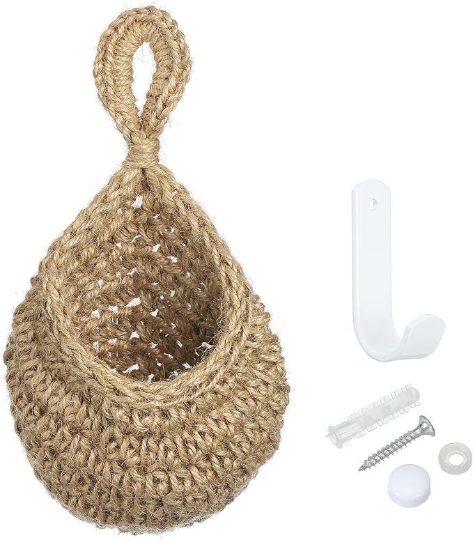 PATIKIL Hanging Fruit Baskets for Kitchen, Mini Size Teardrop Home Decor