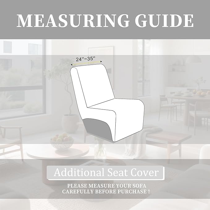 100% Waterproof Sectional Recliner Couch Covers