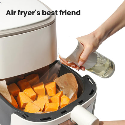 Mistifi Oliver Oil Sprayer for cooking, Spray bottle 6oz, Non-Aerosol Refillable Dispenser Oil Mister FS600 Less is More