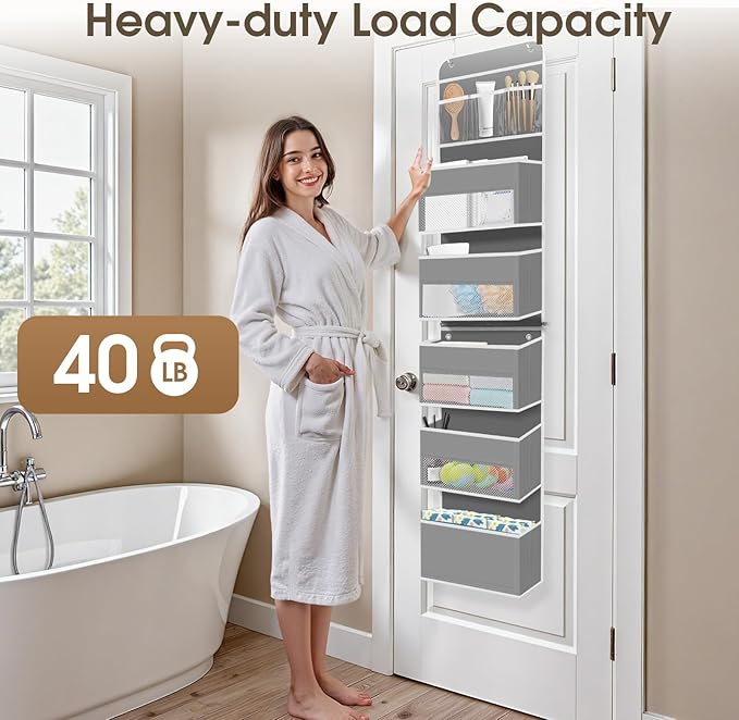 6-Tier Over The Door Organizer, Hanging Storage Organizer