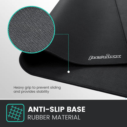 perixx DX-1000XXL Waterproof Gaming Mouse Mat, Non-Slip Rubber Base Design for Laser Optical Mouse, Size XXL