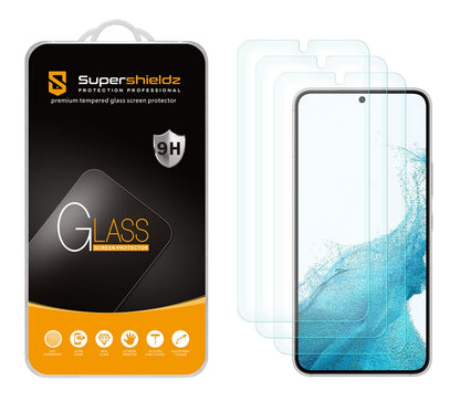 Supershieldz (3 Pack) Designed for Samsung (Galaxy S23 FE) [FE Model Only] Tempered Glass Screen Protector, 0.33mm, Anti Scratch, Bubble Free