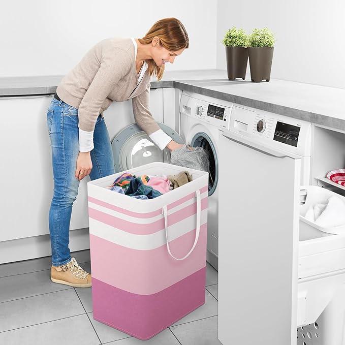 StorageRight Large Collapsible Laundry Basket Hamper