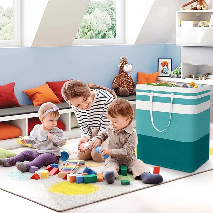StorageRight Large Collapsible Laundry Basket Hamper