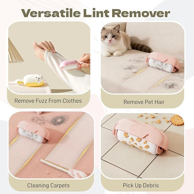 Bear Shaped Lint Roller