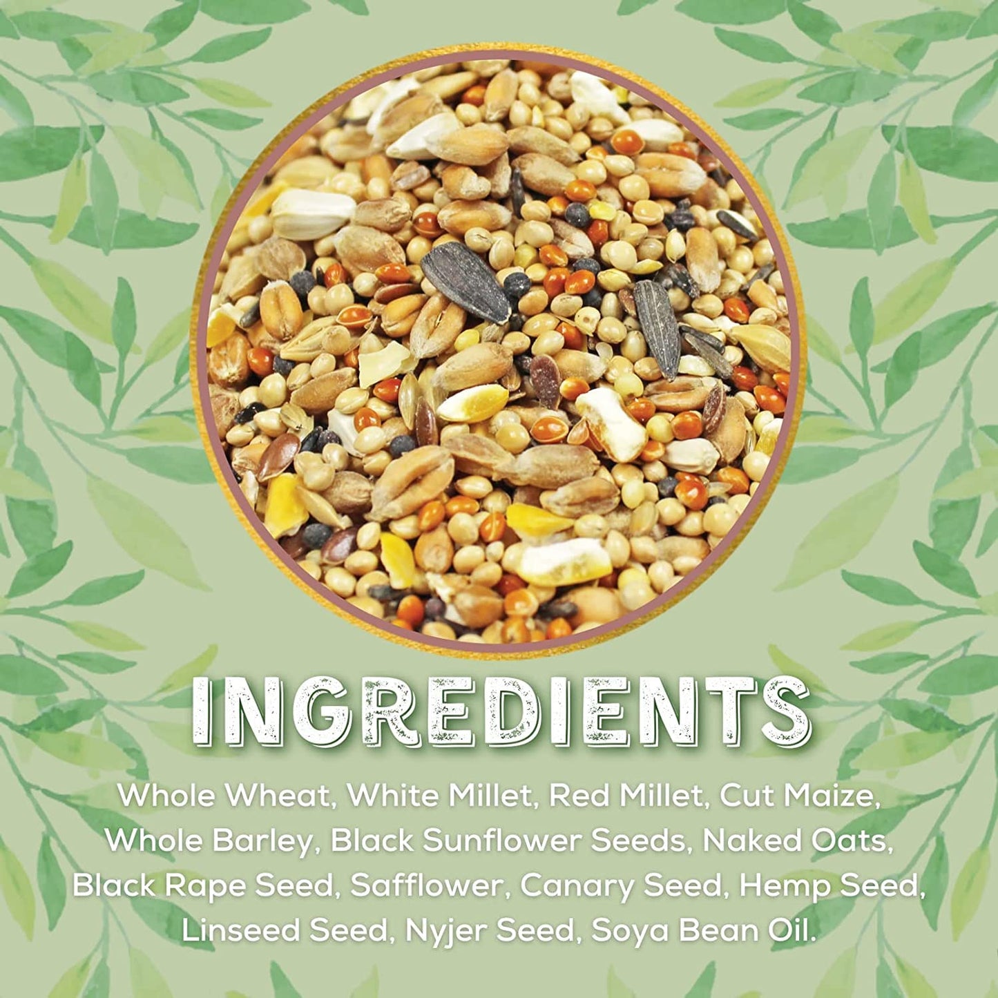 Copdock Mill Wild Bird Seed Superior Mix 20kg - All Year-Round Bird Seeds for Small Garden Birds - 100% Natural Nutritional Feed with Black Sunflower and Nyjer Seeds