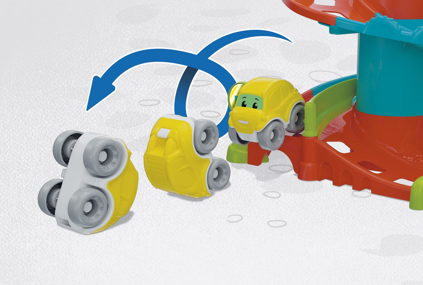 Clementoni 17404 Fun Garage Baby Track For Toddlers, Ages 18 Months Plus, Multi-Coloured