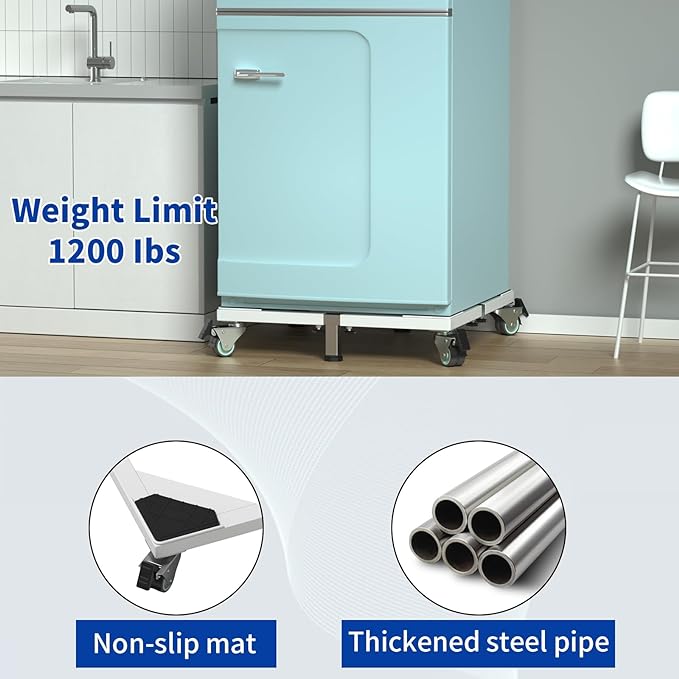 Heavy Duty All Steel Fridge Stand