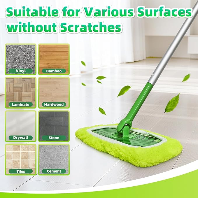 Reusable Mop Pads fit Swiffer Sweeper Mop