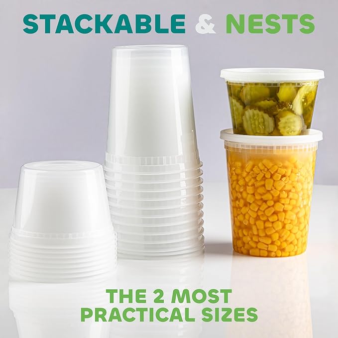 JoyServe Deli Food Containers