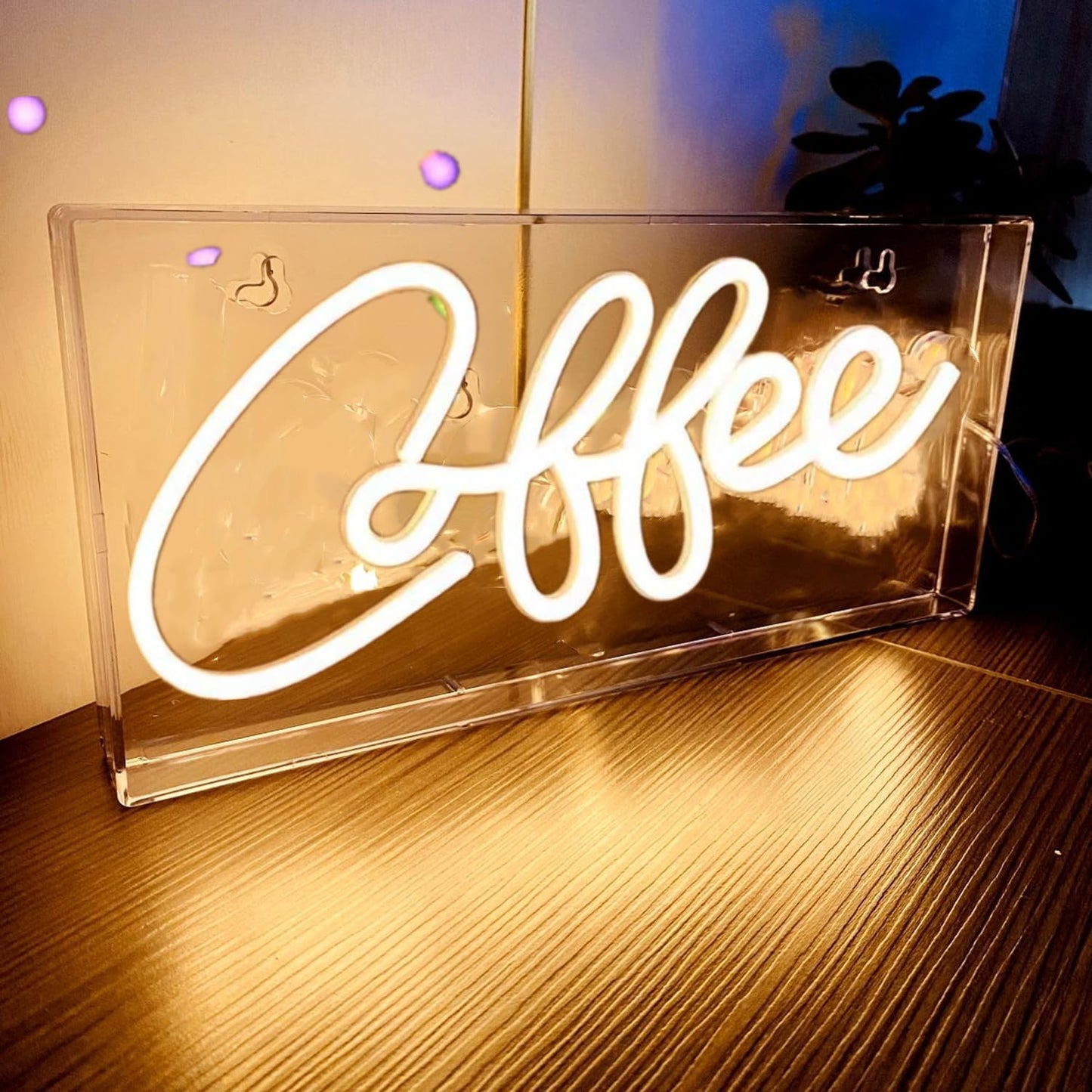 3D Standable Coffee Neon Sign for Coffee Shop Bar Countertop,LED Arylic Decorative Light up Sign Art Night Lights for Coffee Station Home Party,USB Powered,11.8"*5.9"*1.7"