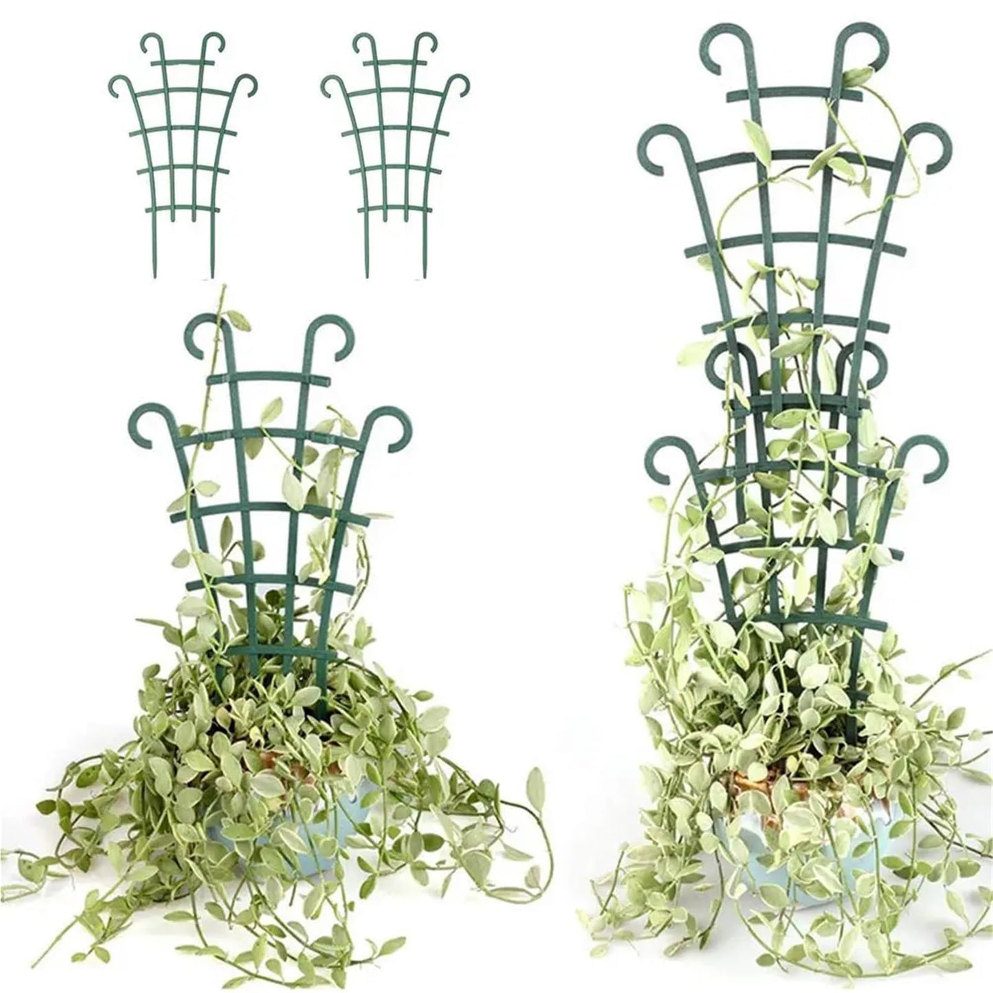 Garden Climbing Trellis - Reusable Support Stake for Indoor & Outdoor Potted Plants