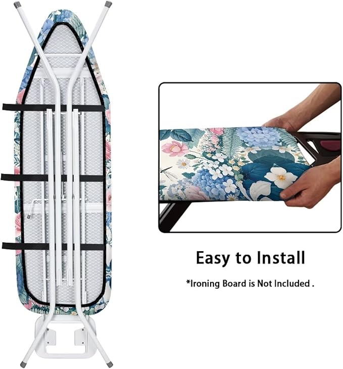 Portable Ironing Board Cover, Heavy Duty Iron Board Covers Standard Size
