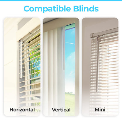 Sunsa Wand – Simple Retrofit Smart Blind Solution to Automate and Motorize Your Existing Blinds, Compatible with Alexa & Google
