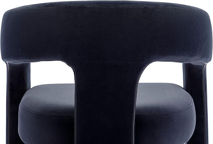 VESCASA Velvet Barrel Dining Chair