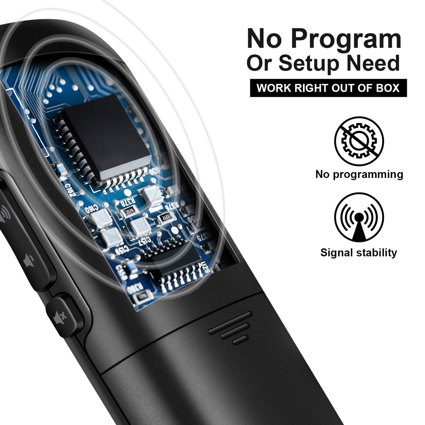 (Pack of 2) Replaced Remote Control Only for Roku TV Compatible with TCL Roku/for Hisense Roku/for Insignia Roku/for Onn Roku Smart TV (Not for Roku Stick and Box)