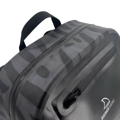 DiscoverSharks Eco-Friendly Dry Backpack Dry Bag with removable waist strap. Comfortable, extremely durable, and 30L size.