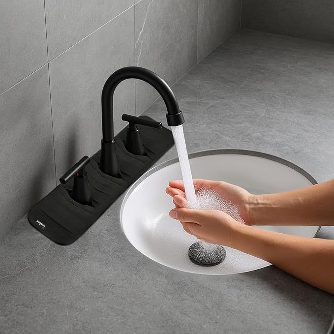 Faucet Mat for Bathroom Sink