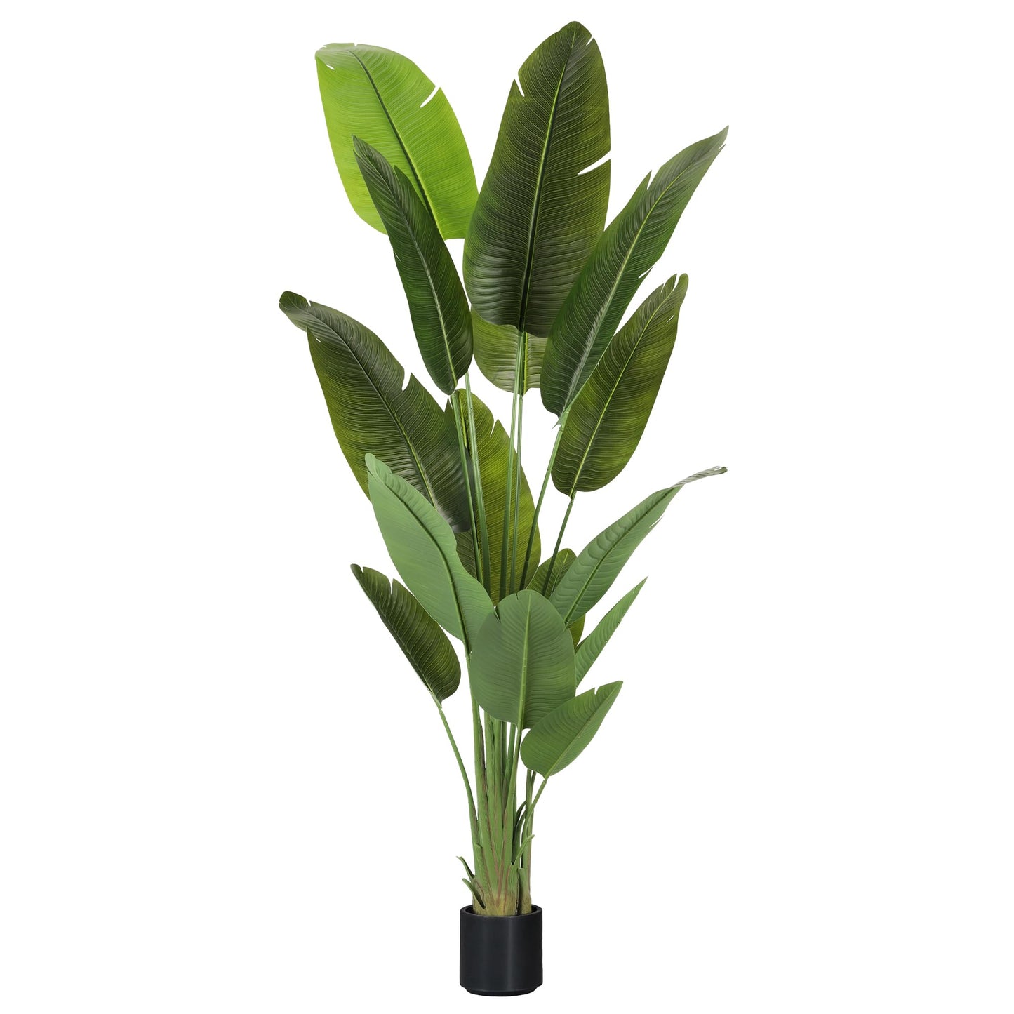 ProDeco Large Artificial Trees 7.2Ft Silk Bird of Paradise Big Tall Fake Plants Faux Green Silk Floor Potted Plants for Home Living Room Office Decor Indoor Outdoor…