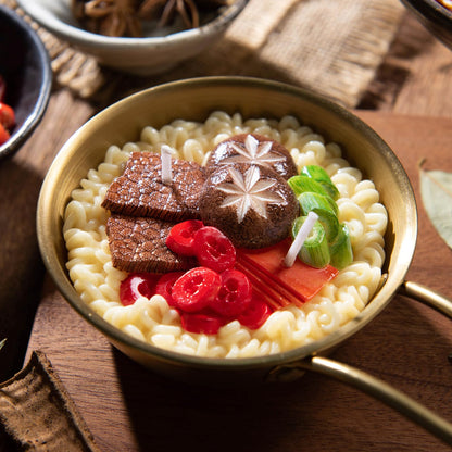 Ramen Noodles Vegetable Wax Candle for Friend Yourself Gift