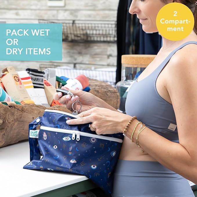 Bumkins Waterproof Wet Dry Clutch Bag