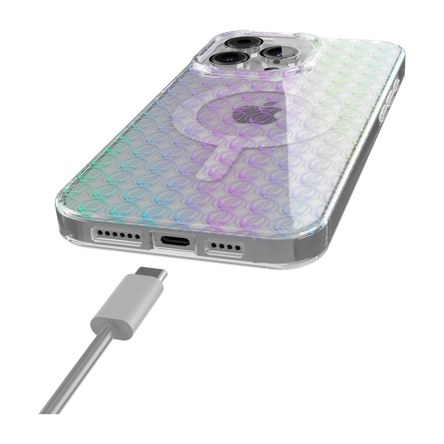 Casely iPhone 15 Pro Case | Fit Check | Neutral Checkerboard | Compatible with MagSafe | Classic Ultra Slim Design
