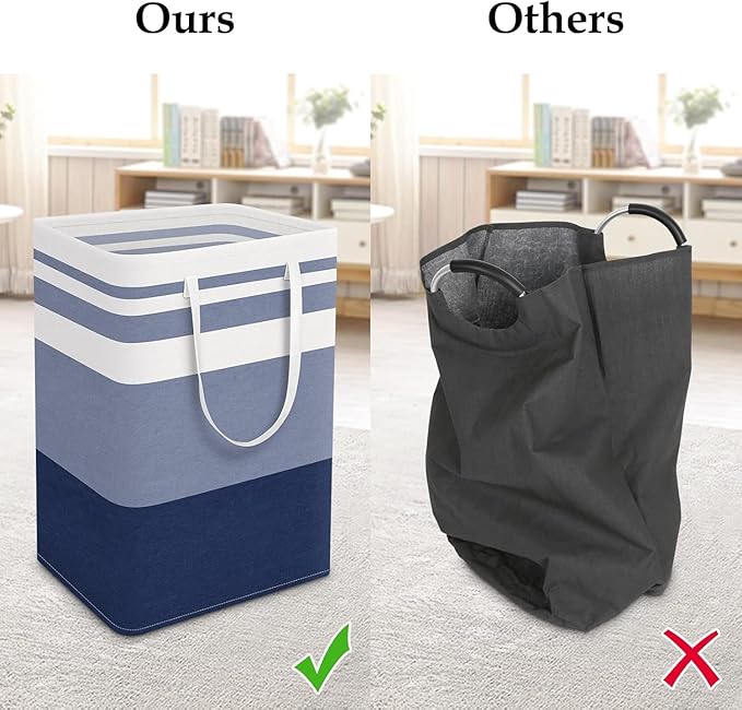 StorageRight Laundry Basket Hamper Large Collapsible Laundry Hamper