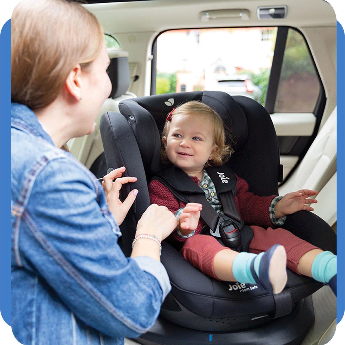 Joie Spin 360 R44 Rotating Combination Group 0+1 ISOFIX Car Seat (Birth - Approx 4 Years, 0-18kg), Ember