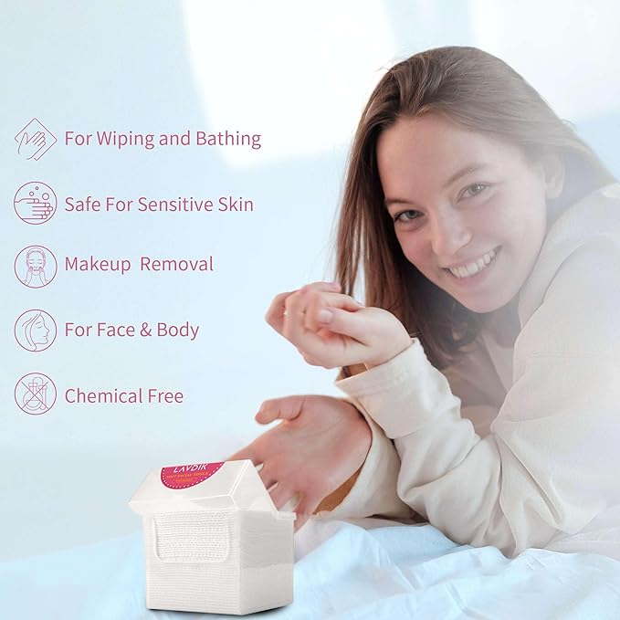 Disposable Fast Dry Wipes, Daily Face Towel, Facial Washcloth, Makeup Remover