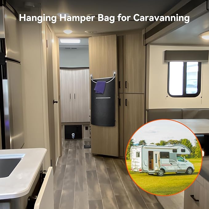 XL Hanging Laundry Hamper, Over the Door Laundry Hamper and Baskets, Wide