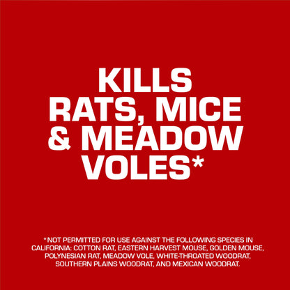 Tomcat with Bromethalin Bait Chunx Pail, Rat and Mice Control for Agricultural Use and Professional Applicators, 4.25 lbs.