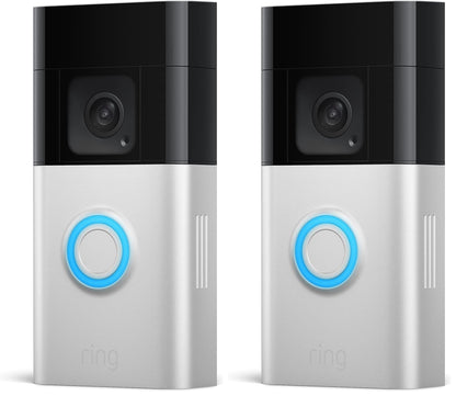 Ring Battery Doorbell Plus | Head-to-Toe HD+ Video, motion detection & alerts, and Two-Way Talk
